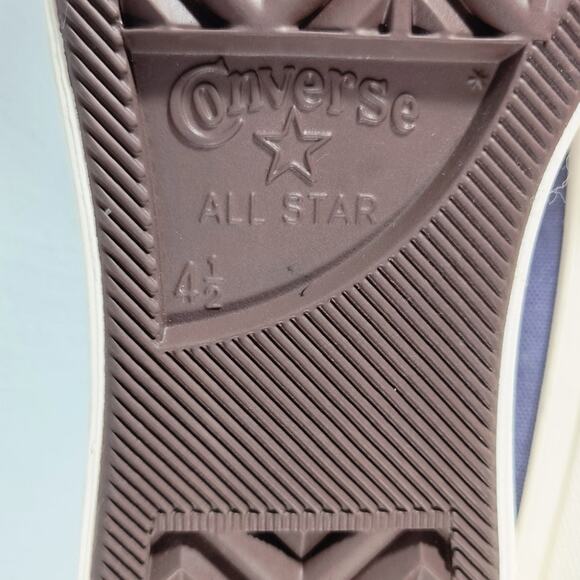 Converse Chuck Taylor All Star Lift Platform Sneakers Wmn's Sz 6.5 Purple Beaded - Picture 16 of 16